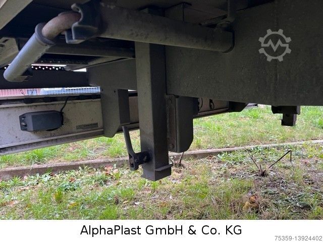 Open trailer with tarp KRUKENMEIER