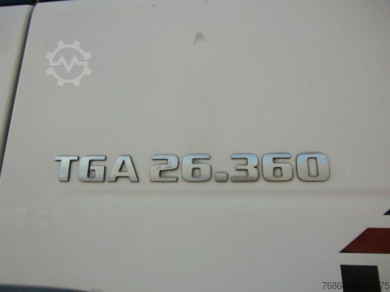 Dreiseitenkipper LKW MAN TGA 26.360 6X4 KIPPER, MANUEL, E3 SCHWARZMüLLER 3-SEITENKIPPER