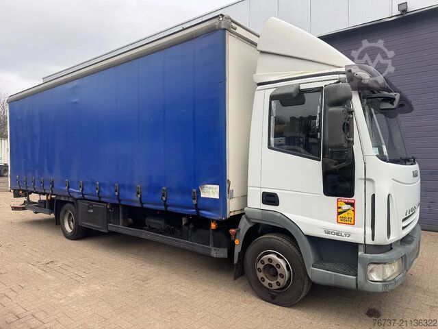 Schiebeplane Iveco EuroCargo 120 **120EL17-BELGIAN ORIGINE-AC**