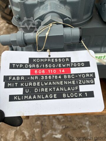 Neuer Kältekompressor COPELAND D9RS/1500/EWM7000 – halbhermetisch NOWY kompresor chłodniczy COPELAND D9RS/1500/EWM7000 – półhermetyczny NOWY kompresor chłodniczy COPELAND D9RS/1500/EWM7000 – półhermetyczny