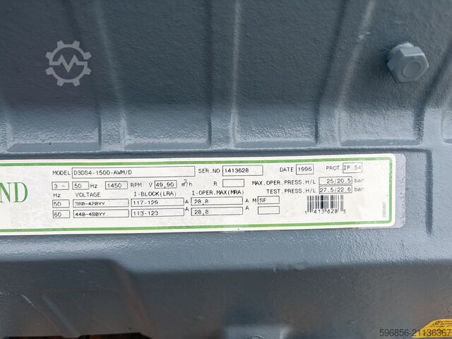 Neuer Kältekompressor COPELAND D9RS/1500/EWM7000 – halbhermetisch NOWY kompresor chłodniczy COPELAND D9RS/1500/EWM7000 – półhermetyczny NOWY kompresor chłodniczy COPELAND D9RS/1500/EWM7000 – półhermetyczny