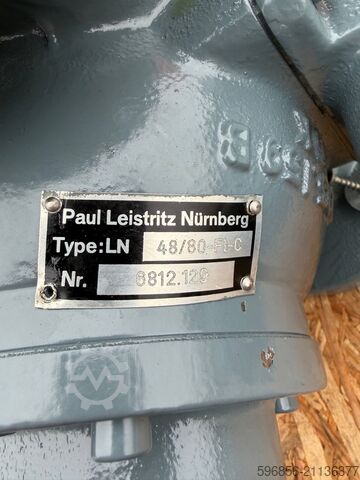 Doppelschneckenpumpe Leistritz LN 48/80-F-C Pompa dwuślimakowa Leistritz LN 48/80-F-C Pompa dwuślimakowa Leistritz LN 48/80-F-C