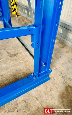 Cantilever rack ca. 3,15 lfm. Kragarmregal Langgutregal H: 250 cm 140 kg/Arm META Multistrong