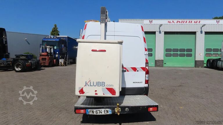 Lifting platform Renault Master 10,5 m,  3 SEATS,   KLUBB, 3500 kg, euro6
