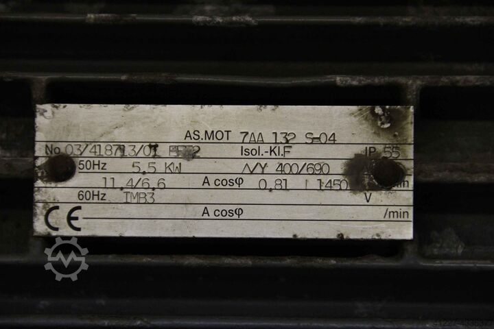Electric motor 5.5 kW 1450 Rpm Lammers 7AA 132 S-04