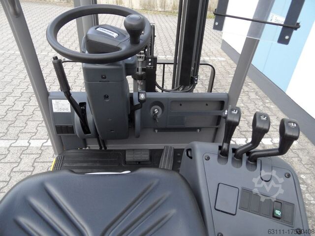 Elektro 3 Rad-Stapler Jungheinrich EFG 113 - neuwertig - 2 Stunden - Freihub