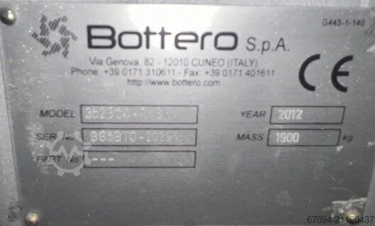 Glasschneidetisch Bottero 352BCS-R EVO