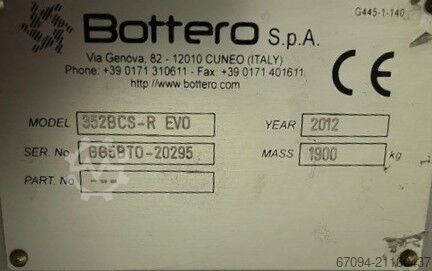 Glasschneidetisch Bottero 352BCS-R EVO