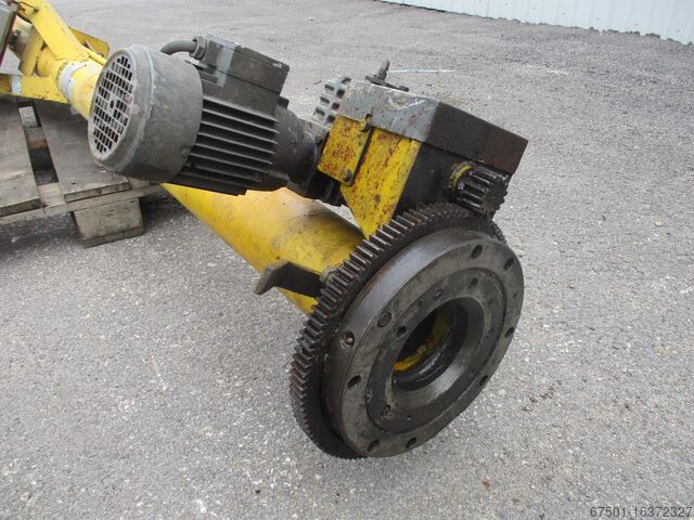 Indoor crane with rotary motor !!! Saeulenschwenkkran Schwenkkran Drehkran 125 kg 4250mm (2818)