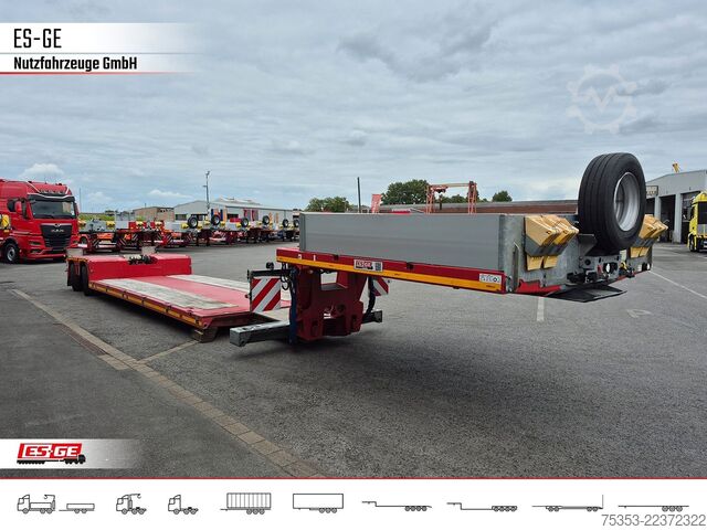 Low loader semitrailer FAYMONVILLE MAX Trailer MAX510 Tiefbett 2x10 t