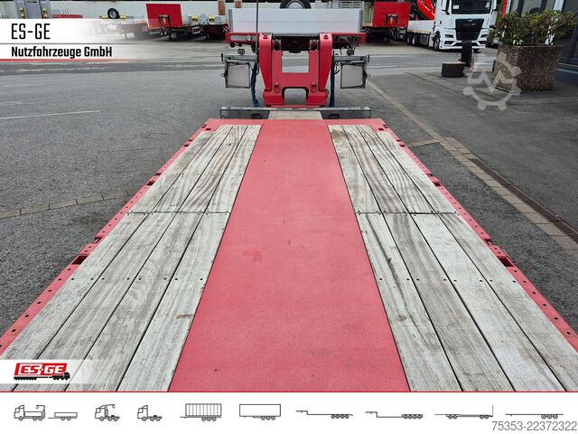 Low loader semitrailer FAYMONVILLE MAX Trailer MAX510 Tiefbett 2x10 t