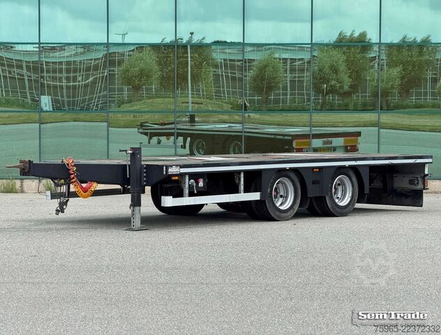 Trailer with working platform  Noyens NOYENS 01L 2 ASSER TROMMELREMMEN 600x254x