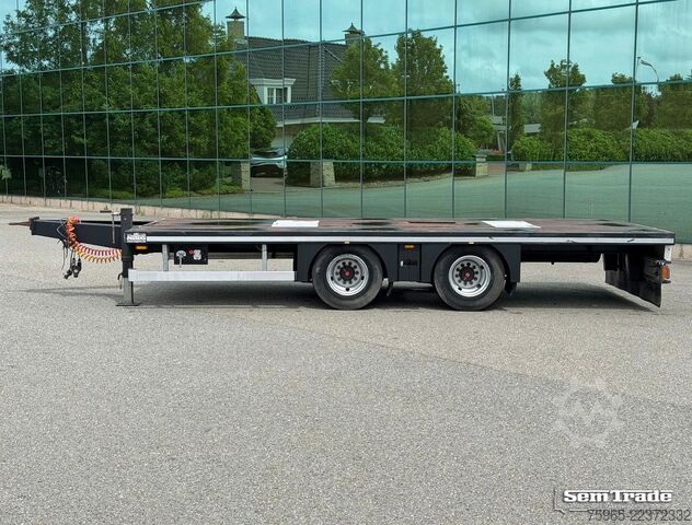Trailer with working platform  Noyens NOYENS 01L 2 ASSER TROMMELREMMEN 600x254x