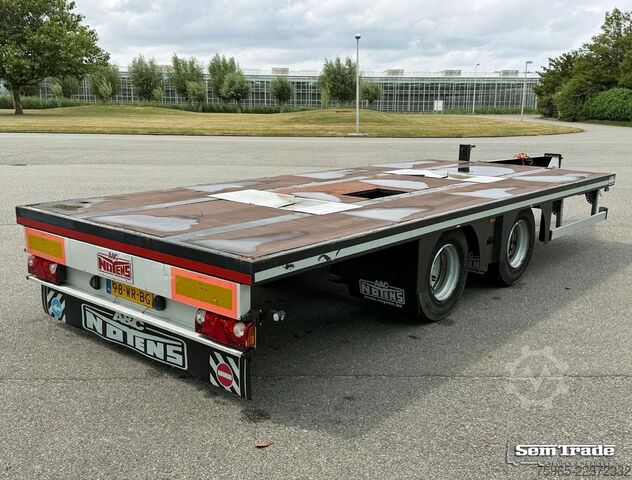 Trailer with working platform  Noyens NOYENS 01L 2 ASSER TROMMELREMMEN 600x254x