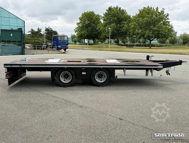Trailer with working platform  Noyens NOYENS 01L 2 ASSER TROMMELREMMEN 600x254x