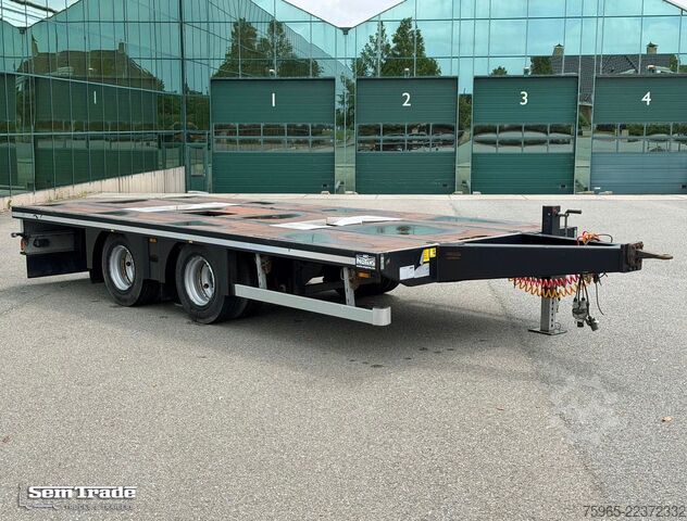 Trailer with working platform  Noyens NOYENS 01L 2 ASSER TROMMELREMMEN 600x254x