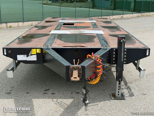 Trailer with working platform  Noyens NOYENS 01L 2 ASSER TROMMELREMMEN 600x254x