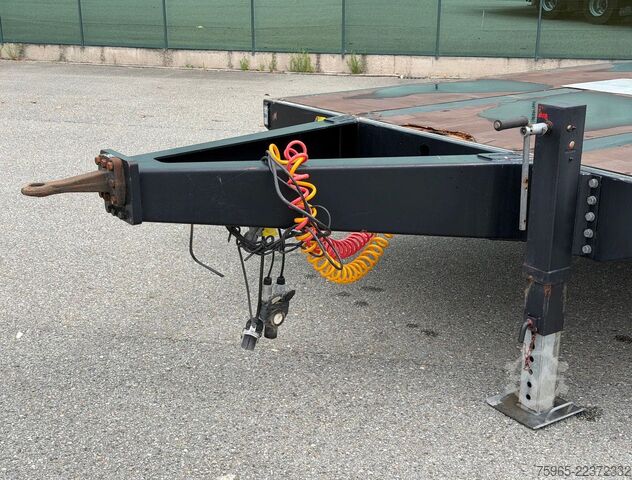 Trailer with working platform  Noyens NOYENS 01L 2 ASSER TROMMELREMMEN 600x254x