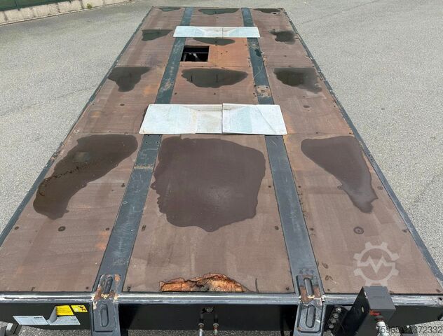 Trailer with working platform  Noyens NOYENS 01L 2 ASSER TROMMELREMMEN 600x254x