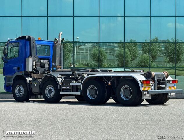 Roll-off tipper truck GINAF X 4241 S 8X4 EURO 5 MANUAL GEARBOX 460 HP ONLY 1