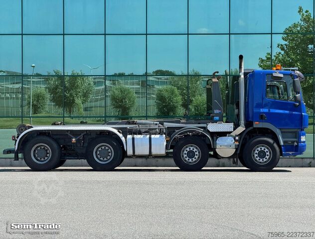 Roll-off tipper truck GINAF X 4241 S 8X4 EURO 5 MANUAL GEARBOX 460 HP ONLY 1