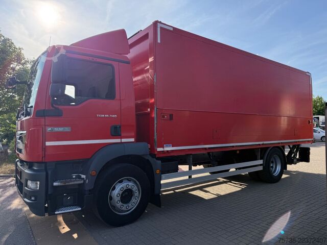 Beverage truck MAN TGM 18.340 Getränkewagen Ewers Schwenkwandaufbau