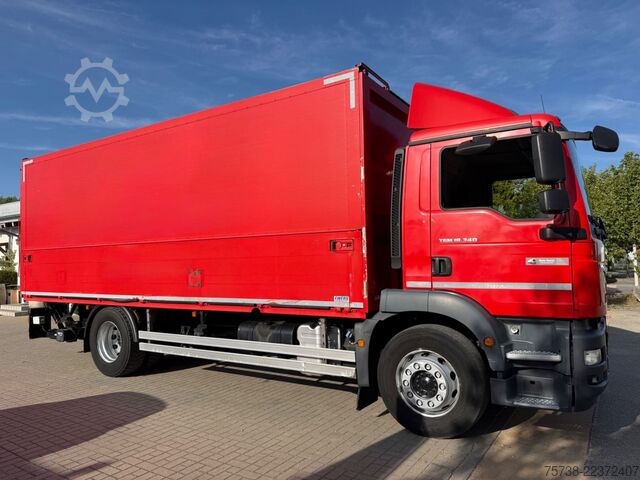 Beverage truck MAN TGM 18.340 Getränkewagen Ewers Schwenkwandaufbau