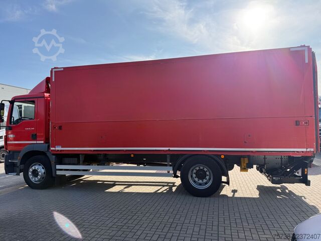 Beverage truck MAN TGM 18.340 Getränkewagen Ewers Schwenkwandaufbau