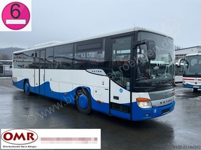 Überlandbus SETRA S 415 UL/Klima/Euro 6/Podest/1. Hand/Top-Zustand