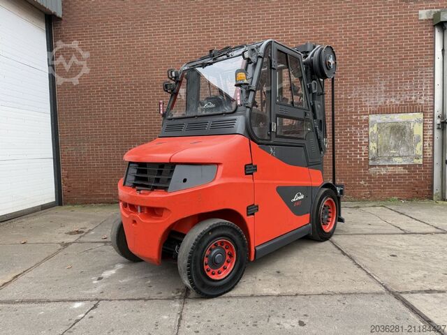 Elektro 4 Rad-Stapler Linde E60-01