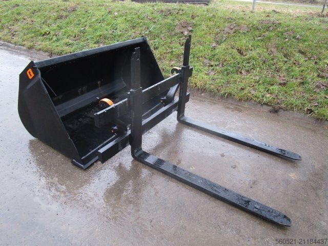 Radlader Weidemann 3070 CX80 - NEUE Schaufel + neue Palettengabel