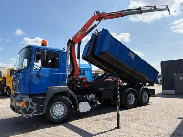 Hakenarmsystem MAN F 2000 28.364 + PALFINGER PK 12080 3X EXT + man...