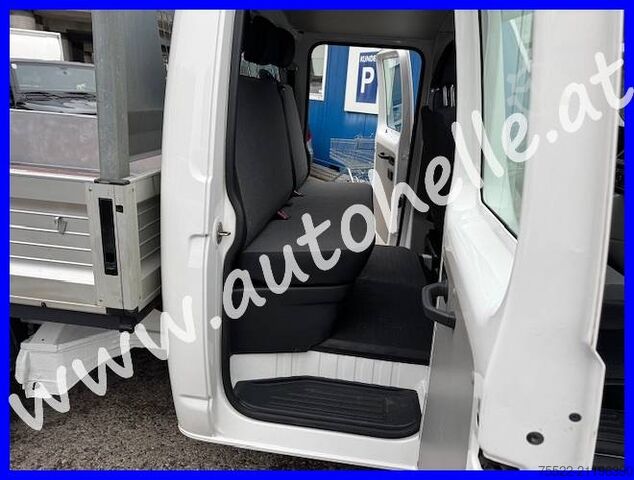 VW T6 crew cab flatbed truck - 6-seater - tow bar VW T6 Doka Pritsche - 6-Sitzer - AHK