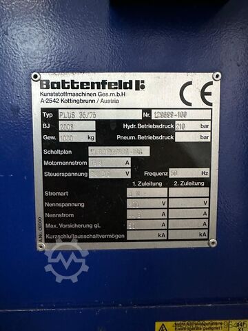 Spritzgießmaschine Battenfeld PLUS 35/75