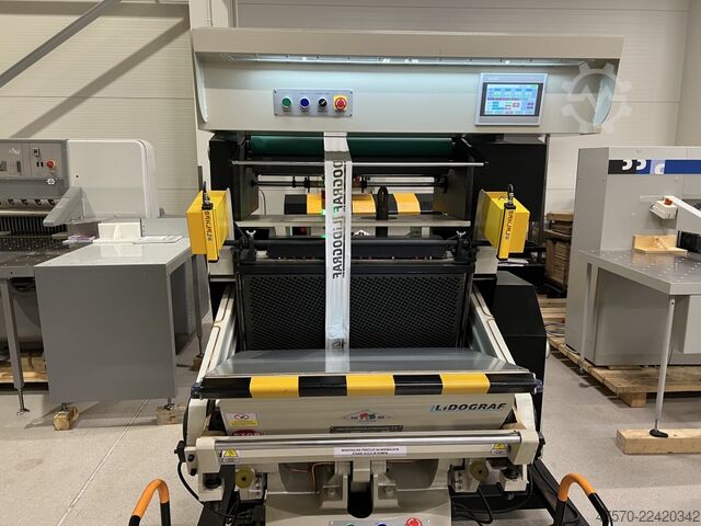 Hot Foil Stamping Machine, die cutter TYMC-800 Honeycomb Hot Foil Stamping Machine