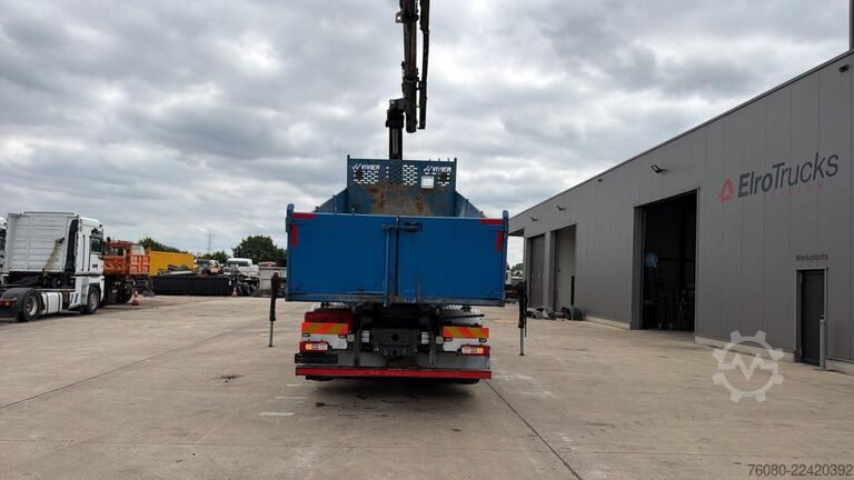 Tipper with crane Volvo FMX 460 (BE TRUCK / EURO 6 / 8X4 / TRIDEM / WB ...