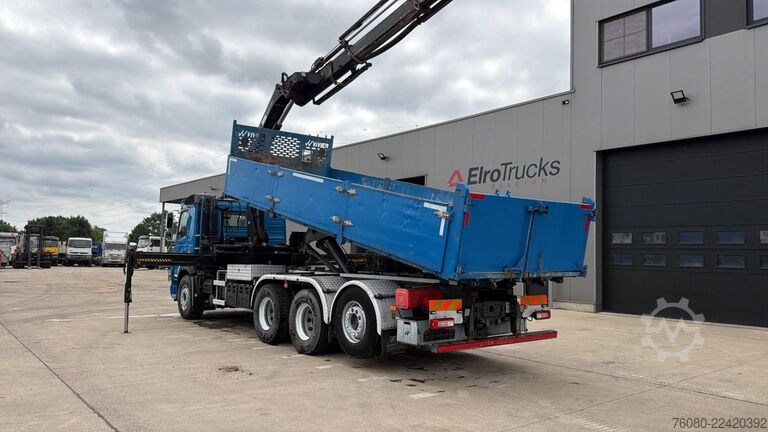 Tipper with crane Volvo FMX 460 (BE TRUCK / EURO 6 / 8X4 / TRIDEM / WB ...