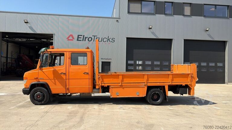 Flatbed Mercedes-Benz 813 D (EX COMMUNAL / BE TRUCK / PARFAIT ETAT / ...