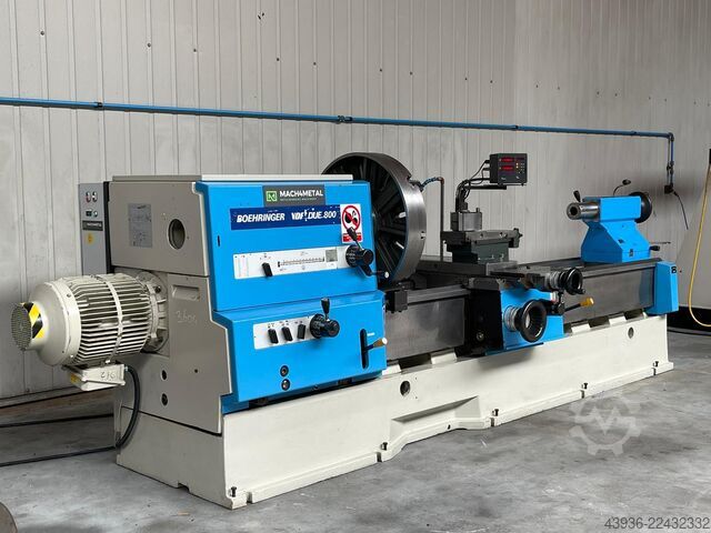Centre lathe VDF BOEHRINGER - DUE 800 VDF Boehringer DUE 800