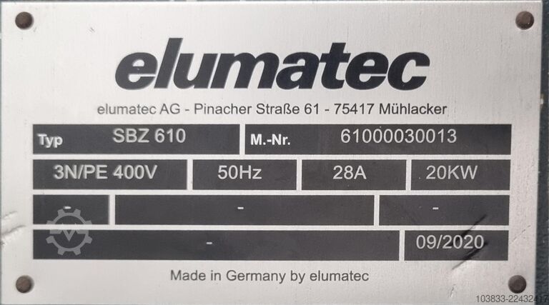 Cutting center Elumatec SBZ 610