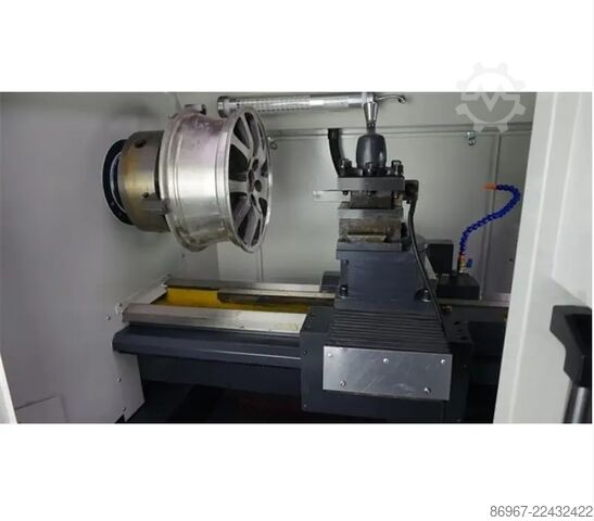 CNC wheel lathe for turning 28-inch rims CORMAK Tokarka CNC do toczenia felg 28 calI