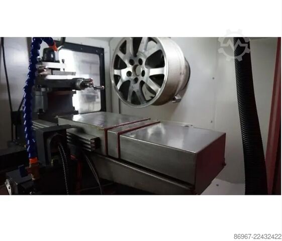 CNC wheel lathe for turning 28-inch rims CORMAK Tokarka CNC do toczenia felg 28 calI