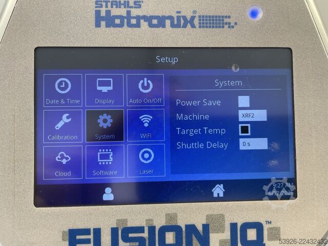 Textile press Hotronix Thermal Transfer Press XRF 