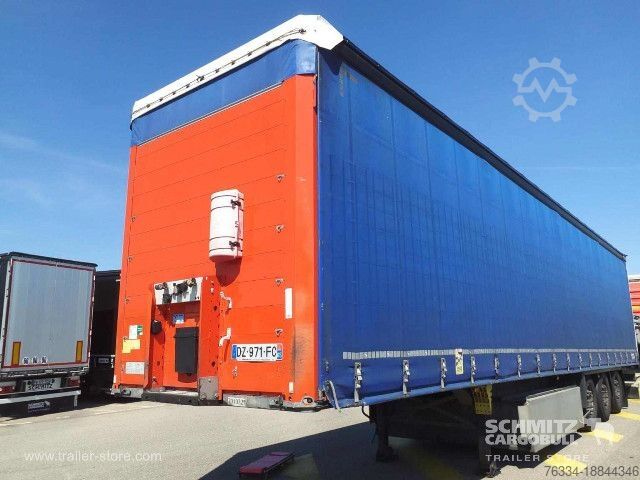 Open semitrailer with tarp Schmitz Cargobull Semitrailer Curtainsider Standard