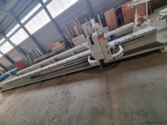 Assembly line for timber frame construction H&M MBA X-Frame, Multi, Tilt, Clamp