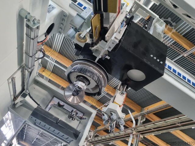 Assembly line for timber frame construction H&M MBA X-Frame, Multi, Tilt, Clamp