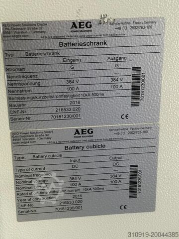 Uninterruptible power supply (UPS) AEG Protect 8.33 UPS 40kVA