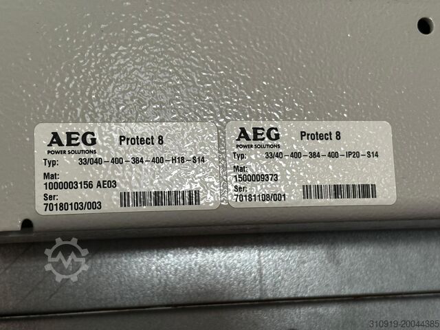 Uninterruptible power supply (UPS) AEG Protect 8.33 UPS 40kVA
