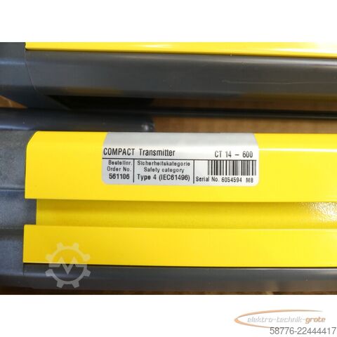 Component Leuze Lumiflex CT 14-600 / 561106 + CR 14-600 / 564106 --
