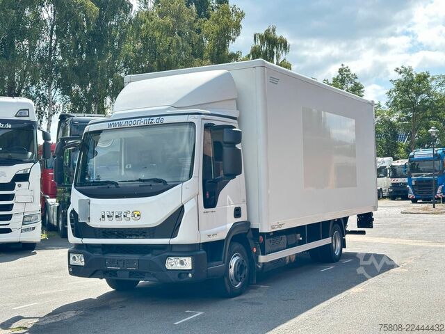 Box van IVECO Eurocargo 75-190 Koffer LBW Spurassistent Klima